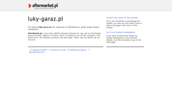 Desktop Screenshot of luky-garaz.pl